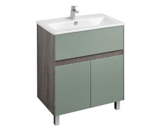 тумба с раковиной 75см aquaton форест 1a278301fr9c0+1wh501619, сумеречный голубой в Астане фото № 1