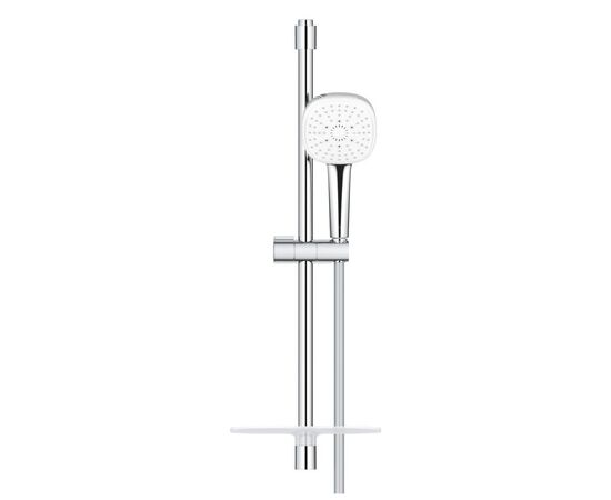 Душевой гарнитур grohe tempesta cube 110 27929003, 600, с полочкой, 3 режима струи, хром в Астане фото № 1