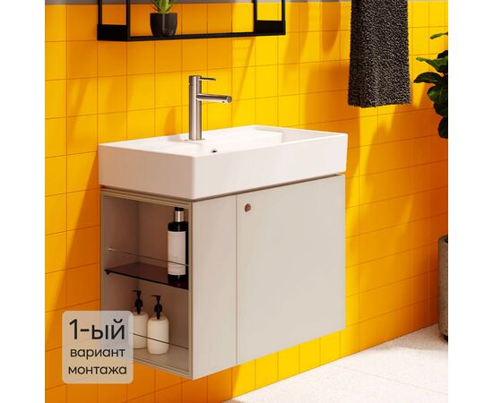 раковина подвесная vitra archiplan 7401b003-0001 60x38 в Астане фото № 2