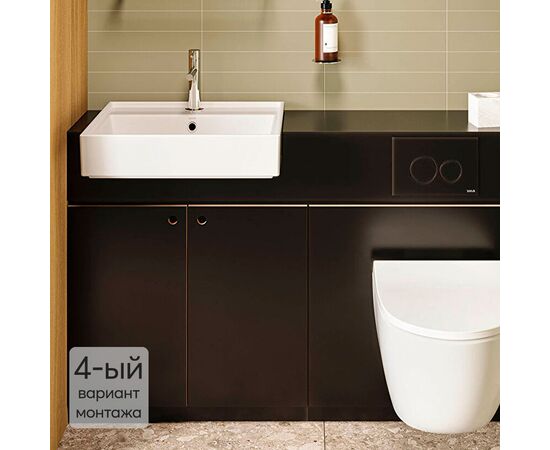 раковина подвесная vitra archiplan 7401b003-0001 60x38 в Астане фото № 5
