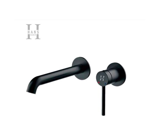 смеситель для раковины hans h15.1203 черный в Астане фото № 1