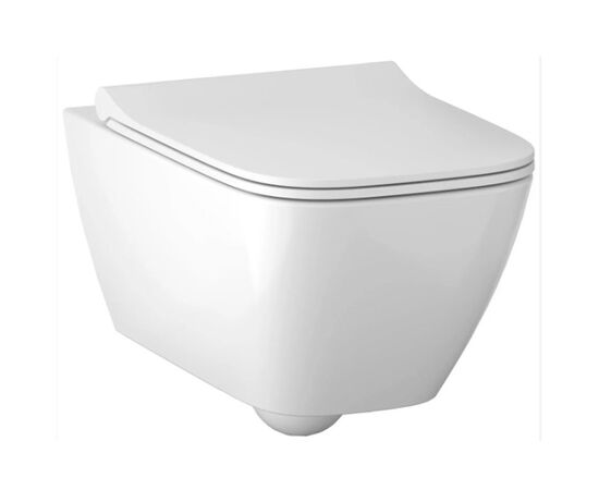 Подвесной унитаз geberit smyle 500.685.01.1 с крышкой-сиденьем и микролифтом в Астане фото № 1