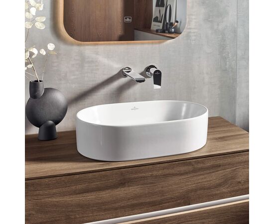 раковина накладная villeroy boch collaro 4a195601 56x36 в Астане фото № 5