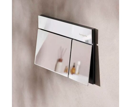 Инсталляция для унитаза 3в1 hansgrohe iframe 01022180 universal 1120 с панелью смыва element e 66003000 хром в Астане фото № 3