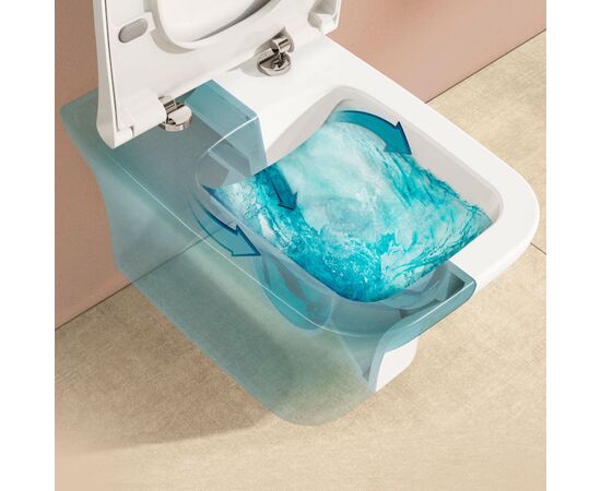 унитаз с инсталляцией 5в1 vitra zentrum s 7484b003-0075 безободковый, v-fix core 800-1875, клавиша хром root s 740-2380 в Астане фото № 5