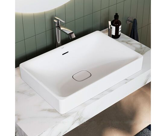 раковина накладная vitra metropole 7535b003-0673 60x40 в Астане фото № 1