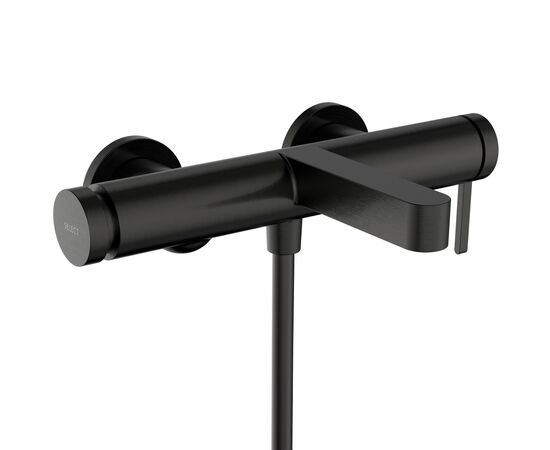 смеситель для ванны hansgrohe finoris 76420340, матовый черный брашированный хром в Астане фото № 1