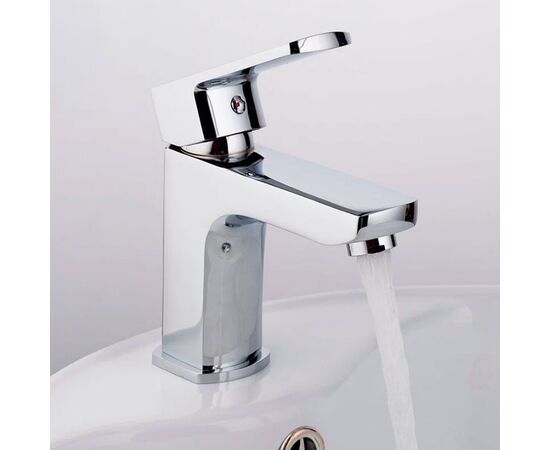 смеситель для раковины frap h64 f1064, однорычажный, хром в Астане фото № 2