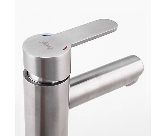 смеситель для раковины frap f10801, однорычажный, сатин в Астане фото № 2