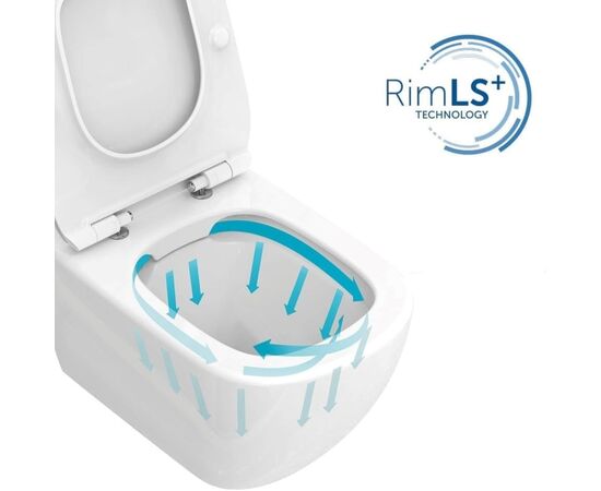 унитаз подвесной ideal standard i.life b t461401 безободковый в Астане фото № 5