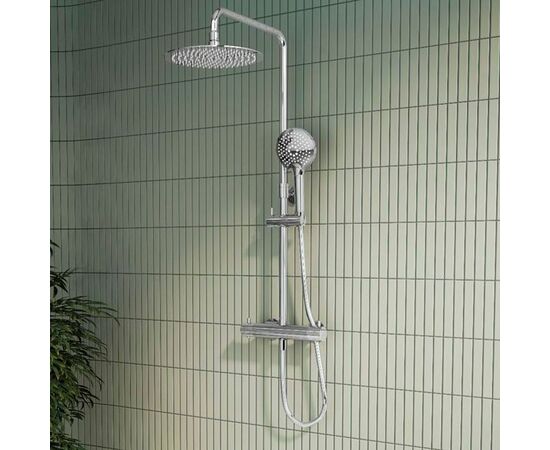 Душевая система vitra aquaheat bliss a47201exp 250 хром в Астане фото № 2