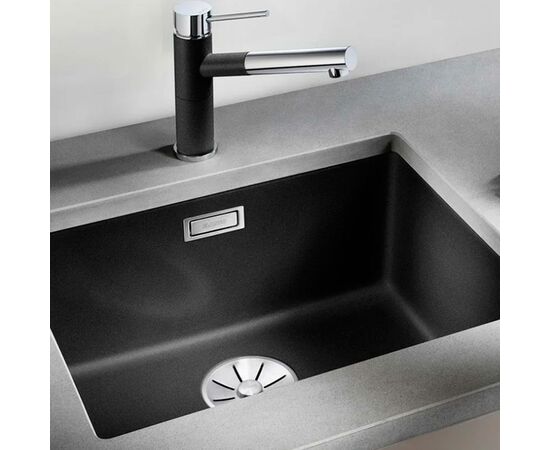 Кухонная мойка blanco subline 500-u антрацит (523432) под столешницу в Астане фото № 2