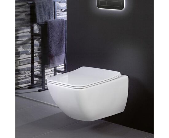 унитаз подвесной villeroy&boch venticello 4611rlr1 с микролифтом в Астане фото № 2