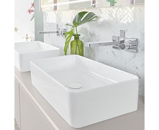раковина накладная villeroy boch collaro 4a205601 56x36 в Астане фото № 2