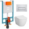 унитаз с инсталляцией 5в1 vitra mia round 7510b003-0075 800-1875/740-2380 в Атырау фото № 1