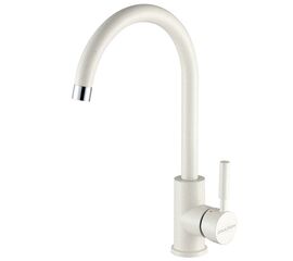 смеситель для кухни paulmark holstein ho212063-331 белый в Атырау фото № 1