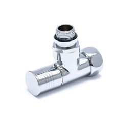 Вентиль запорный угловой bp-hp 3/4"х1/2", (компл. из 2-х шт), круглый, хром нф-00000187 в Атырау фото № 1