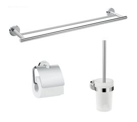 Набор аксессуаров hansgrohe logis 3 в 1 41727000 хром в Атырау фото № 1