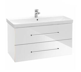 тумба с раковиной 80см villeroy&boch avento a89100b4+41568001 в Атырау фото № 1