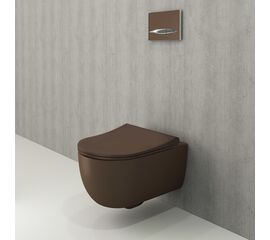 унитаз подвесной bocchi v-tondo 1416-025-0129 безободковый в Атырау фото № 1