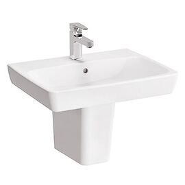 раковина подвесная vitra metropole 5663b003-0001 80 см на полуножке в Атырау фото № 1
