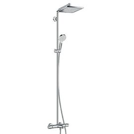 Душевая система hansgrohe crometta e 240 1jet showerpipe 27298000 с термостатом в Атырау фото № 1