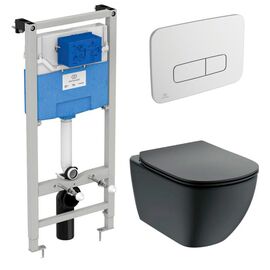 унитаз с инсталляцией 5в1 ideal standard tesi t0079v3 r020467 r0123aa в Атырау фото № 1