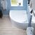 Ванна акриловая aquanet 150x150 arona с каркасом в Атырау фото № 5