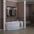 Ванна акриловая aquanet sofia 170*90 r с каркасом в Атырау фото № 3