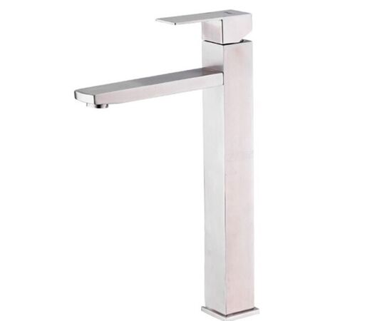 смеситель для раковины frap f10802-2 сатин высокий в Атырау фото № 1