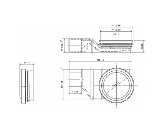 Душевой лоток pestan confluo slim line 13100035 850мм в Атырау фото № 5