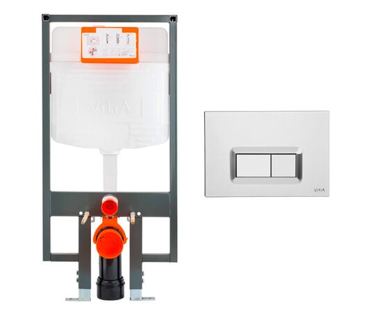 Инсталляция 3в1 vitra 748-5800-01с кнопкой 740-0680,крепеж в Атырау фото № 1