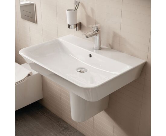 раковина подвесная ideal standard connect air curve e035101 65см на полуножке в Атырау фото № 2