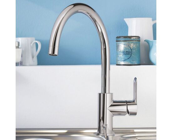 31230000 bauflow ohm смеситель однорычажный для мойки в Атырау фото № 1