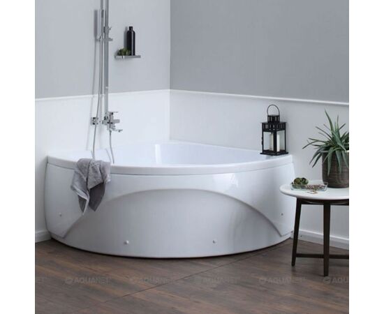 Ванна акриловая aquanet 130x130 vitoria с каркасом в Атырау фото № 3