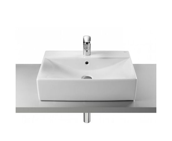 раковина накладная roca diverta 7327111000 47х44 см в Атырау фото № 1