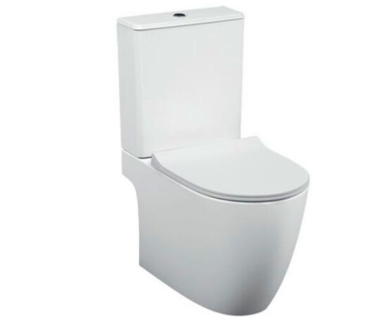 унитаз напольный vitra sento 9830b003-7204 rim-ex с микролифтом в Атырау фото № 1