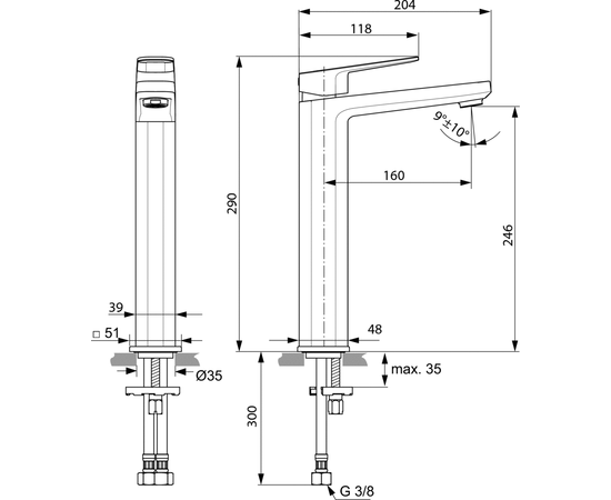 смеситель tonic ii a6329aa в Атырау фото № 2