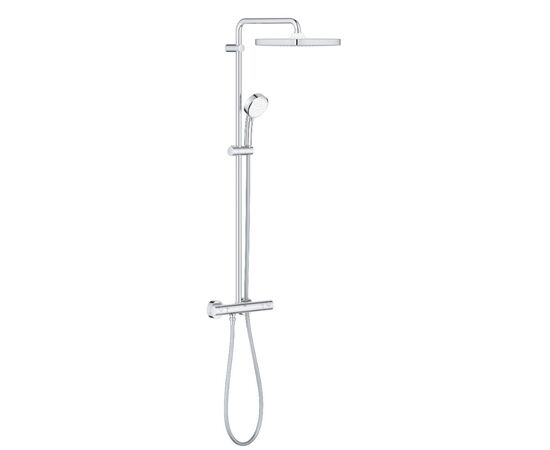 Душевая система grohe tempesta cosmopolitan 250 cube 26689000 с термостатом в Атырау фото № 1