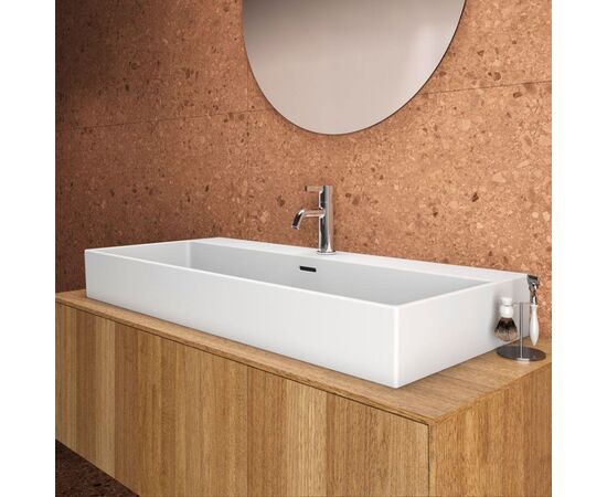 раковина накладная ideal standard extra t390501 100x45 в Атырау фото № 4
