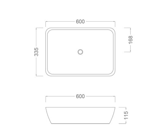 раковина накладная hans vg-2626/006 60,5x34 см, золотая в Атырау фото № 2