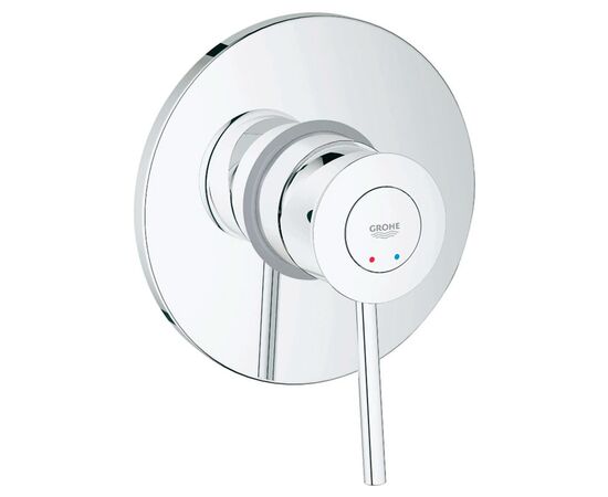 Встраиваемый смеситель для душа grohe bauclassic 29048000 с механизмом, хром в Атырау фото № 1