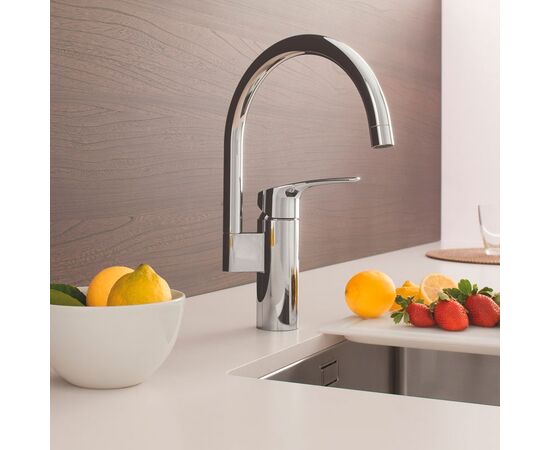смеситель для кухни grohe eurosmart 33202003, хром в Атырау фото № 2