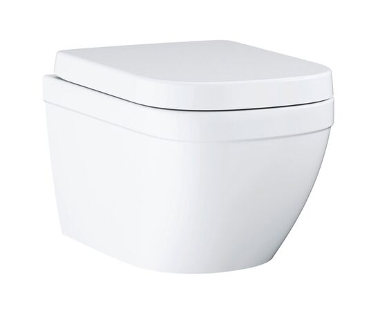унитаз подвесной grohe euro ceramic 39554000 с сиденьем, альпин-белый в Атырау фото № 1