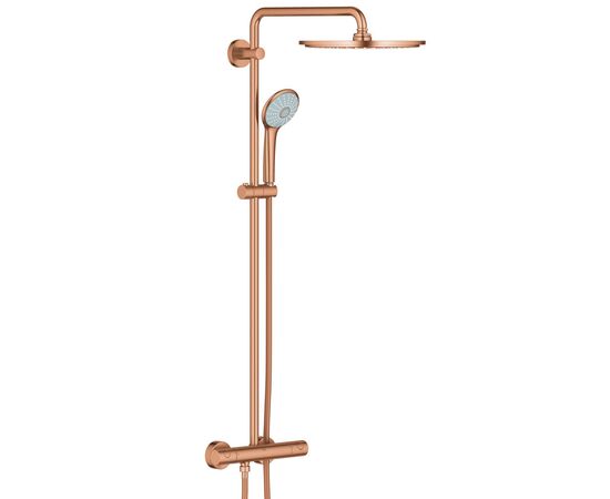 Душевая система с термостатом grohe euphoria xxl 310 26075dl0, теплый закат матовый в Атырау фото № 1