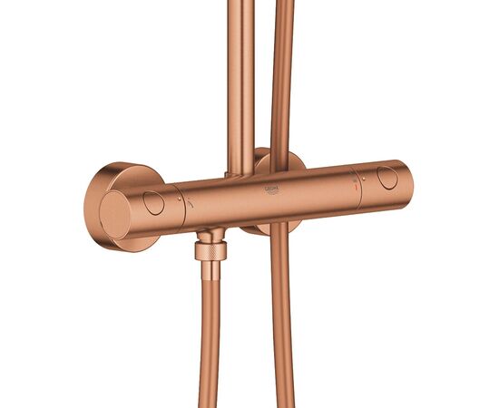 Душевая система с термостатом grohe euphoria xxl 310 26075dl0, теплый закат матовый в Атырау фото № 3