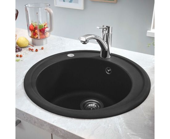 Кухонная мойка grohe k200 31656ap0, черный гранит в Атырау фото № 2