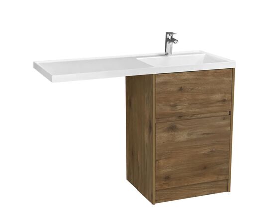 тумба с раковиной 60см aquaton лондри 1a266901lhdr0+1a72843klh01l дуб рустикальный в Атырау фото № 1