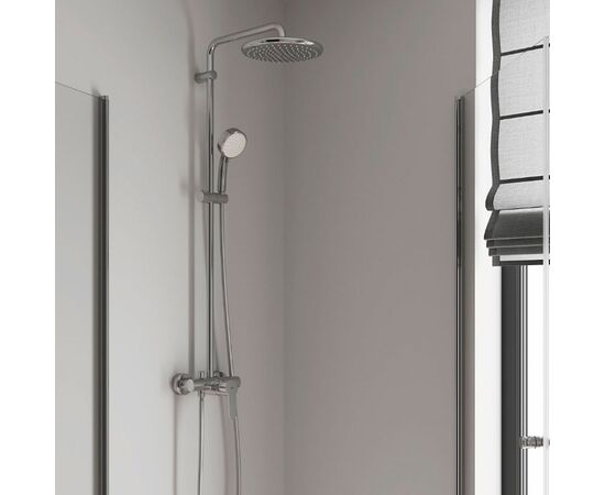 Душевая система grohe tempesta cosmopolitan 250 26673001 со смесителем для душа, хром в Атырау фото № 2