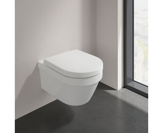 унитаз подвесной villeroy & boch architectura 4694hr01 с микролифтом в Атырау фото № 2